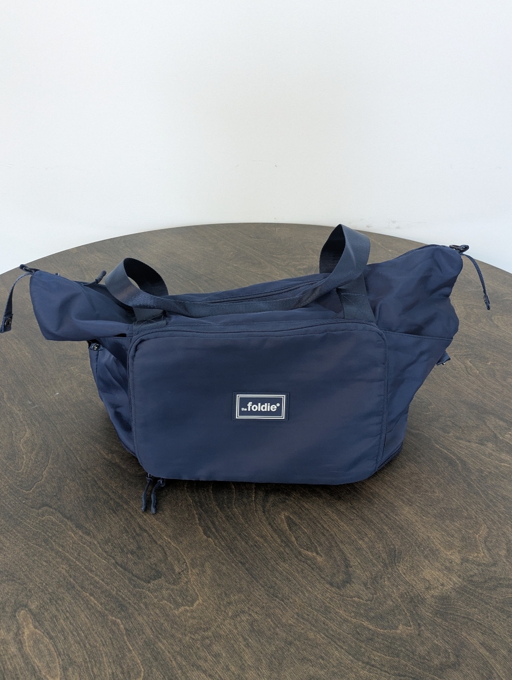 The Foldie Travel Bag Navy Blue Unisex - Picture 4 of 10